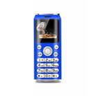 Satrend K8 Mini Mobile Phone, 1.0 inch, Hands Free Bluetooth Dialer Headphone, MP3 Music, Dual SIM, Network: 2G(Blue) - 1
