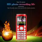 Satrend K8 Mini Mobile Phone, 1.0 inch, Hands Free Bluetooth Dialer Headphone, MP3 Music, Dual SIM, Network: 2G(Red) - 6
