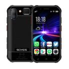 SOYES S10 3GB+32GB, Dual Back Camera, Face ID & Fingerprint Identification, 3.0 inch Android 6.0 MTK6737M Quad Core up to 1.3GHz, Dual SIM, Bluetooth, WiFi, GPS, NFC, Network: 4G, Support Google Play(Black) - 1