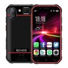 SOYES S10 3GB+32GB, Dual Back Camera, Face ID & Fingerprint Identification, 3.0 inch Android 6.0 MTK6737M Quad Core up to 1.3GHz, Dual SIM, Bluetooth, WiFi, GPS, NFC, Network: 4G, Support Google Play(Black Red) - 1