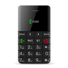 AEKU Qmart Q5 Card Mobile Phone, Network: 2G, 5.5mm Ultra Thin Pocket Mini Slim Card Phone, 0.96 inch, QWERTY Keyboard, BT, Pedometer, Remote Notifier, MP3 Music, Remote Capture(Black) - 1