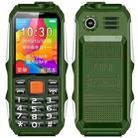 HAIYU H1 1.8 inch Triple Proofing Elder Phone, Waterproof Shockproof Dustproof,  2800mAh Battery, 21 Keys, LED Flashlight, FM, Dual SIM(Green) - 1