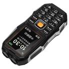 W2023 Triple Proofing Elder Phone, Shockproof Dustproof, 2400mAh Battery, 2.4 inch, MTK67261D, 21 Keys, LED Flashlight, FM, Dual SIM(Black) - 6