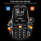 W2023 Triple Proofing Elder Phone, Shockproof Dustproof, 2400mAh Battery, 2.4 inch, MTK67261D, 21 Keys, LED Flashlight, FM, Dual SIM(Black) - 11