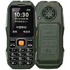 W2023 Triple Proofing Elder Phone, Waterproof Shockproof Dustproof, 2400mAh Battery, 2.4 inch, MTK67261D, 21 Keys, LED Flashlight, FM, Dual SIM(Green) - 1