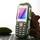 L9 Triple Proofing Elder Phone, Waterproof Shockproof Dustproof, 3800mAh Battery, 1.8 inch, 21 Keys, LED Flashlight, FM, Dual SIM(Green) - 2