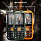L9 Triple Proofing Elder Phone, Waterproof Shockproof Dustproof, 3800mAh Battery, 1.8 inch, 21 Keys, LED Flashlight, FM, Dual SIM(Green) - 14