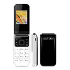UNIWA F2720 Flip Phone, 1.77 inch, SC6531E, Support Bluetooth, FM, GSM, Dual SIM(White) - 2