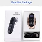 AIEK KK1 Mini Mobile Phone, Russian Keyboard, Hands Free Bluetooth Dialer Headphone, MTK6261DA, Anti-Lost, Single SIM, Network: 2G - 7