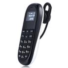 AIEK KK1 Mini Mobile Phone, English Keyboard, Hands Free Bluetooth Dialer Headphone, MTK6261DA, Anti-Lost, Single SIM, Network: 2G(Black White) - 10