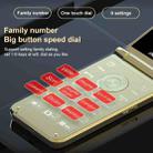 M9 Dual-screen Flip Elder Phone, 2.8 inch + 1.77 inch, 32MB+32MB, Support FM, SOS, GSM, Family Number, Big Keys, Dual SIM (Black) - 7