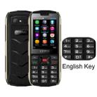 SERVO H8 Mobile Phone, English Key, 3000mAh Battery, 2.8 inch, Spredtrum SC6531CA, 21 Keys, Support Bluetooth, FM, Magic Sound, Flashlight, GSM, Quad SIM(Black) - 1