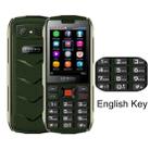 SERVO H8 Mobile Phone, English Key, 3000mAh Battery, 2.8 inch, Spredtrum SC6531CA, 21 Keys, Support Bluetooth, FM, Magic Sound, Flashlight, GSM, Quad SIM(Green) - 1