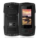 SERVO X7 Plus Rugged Phone, 2GB+16GB, IP68 Waterproof Dustproof Shockproof, Front Fingerprint Identification, 2.45 inch Android 6.0 MTK6737 Quad Core 1.3GHz, NFC, OTG, Network: 4G, Support Google Play(Black) - 1