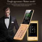 SATREND A15-M Dual-screen Flip Elder Phone, 3.0 inch + 1.77 inch, MTK6261D, Support FM, Network: 2G, Big Keys, Dual SIM(Gold) - 11