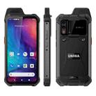 UNIWA W888 Standard Rugged Phone, 4GB+64GB, IP68 Waterproof Dustproof Shockproof, 5000mAh Battery, 6.3 inch Android 11 MTK6765 Helio P35 Octa Core up to 2.35GHz, Network: 4G, NFC, OTG(Black) - 1