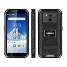 UNIWA F963 Rugged Phone, 3GB+32GB, IP68 Waterproof Dustproof Shockproof, 5.5 inch Android 10.0 MTK6739 Quad Core up to 1.25GHz, Network: 4G, NFC, OTG (Black Grey) - 1