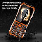 A6 Triple Proofing Elder Phone, Waterproof Shockproof Dustproof, 6800mAh Battery, 2.4 inch, 21 Keys, Bluetooth, LED Flashlight, FM, SOS, Dual SIM, Network: 2G(Black) - 4
