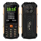 K1 Triple Proofing Elder Phone, Waterproof Shockproof Dustproof, 4800mAh Battery, 2.4 inch, 21 Keys, Bluetooth, LED Flashlight, FM, SOS, Dual SIM, Network: 2G (Black) - 1