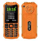 K1 Triple Proofing Elder Phone, Waterproof Shockproof Dustproof, 4800mAh Battery, 2.4 inch, 21 Keys, Bluetooth, LED Flashlight, FM, SOS, Dual SIM, Network: 2G (Orange) - 1