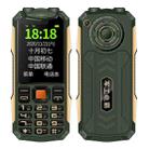 K1 Triple Proofing Elder Phone, Waterproof Shockproof Dustproof, 4800mAh Battery, 2.4 inch, 21 Keys, Bluetooth, LED Flashlight, FM, SOS, Dual SIM, Network: 2G (Green) - 1
