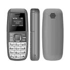 Mini BM200 Mobile Phone, 0.66 inch, MT6261D, 21 Keys, Bluetooth, MP3 Music, Dual SIM, Network: 2G (Grey) - 1