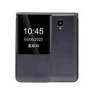 V16D 4G Dual-screen Flip Phone, 2GB + 16GB, 2.8 inch + 1.77 inch, Android 7.0 SC9832A, Support GPS, WiFi, BT, Network: 4G, Big Keys, SOS, Dual SIM (Black) - 1