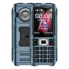 K80 Triple Proofing Elder Phone, Waterproof Shockproof Dustproof, 1800mAh Battery, 2.4 inch, 21 Keys, LED Flashlight, FM, SOS, Dual SIM, Network: 2G (Baby Blue) - 1