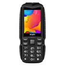 KUH T3 Rugged Phone, Dustproof Shockproof, MTK6261DA, 2400mAh Battery, 2.4 inch, Dual SIM(Black) - 2