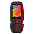 KUH T3 Rugged Phone, Dustproof Shockproof, MTK6261DA, 2400mAh Battery, 2.4 inch, Dual SIM(Black Red) - 2