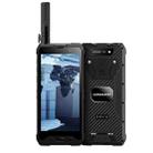 CONQUEST S18 DMR Walkie Talkie Rugged Phone, 6GB+128GB, IP68 Waterproof Dustproof Shockproof,  Face ID & Fingerprint Identification, 5.7 inch Android 8.1 MediaTek Helio P35 Octa Core up to 2.3GHz, Network: 4G, NFC(Black) - 1