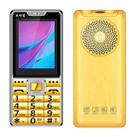 X1 2.4 inch Elder Phone, 4800mAh Battery, 21 Keys, Support Torch, FM, MP3, GSM, Dual SIM(Gold) - 1
