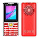 X1 2.4 inch Elder Phone, 4800mAh Battery, 21 Keys, Support Torch, FM, MP3, GSM, Dual SIM(Red) - 1