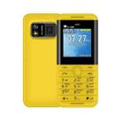 SERVO BM5310 Mini Mobile Phone, Russian Key, 1.33 inch, MTK6261D, 21 Keys, Support Bluetooth, FM, Magic Sound, Auto Call Record, GSM, Triple SIM (Yellow) - 1