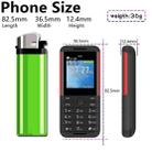 SERVO BM5310 Mini Mobile Phone, English Key, 1.33 inch, MTK6261D, 21 Keys, Support Bluetooth, FM, Magic Sound, Auto Call Record, GSM, Triple SIM (White) - 5