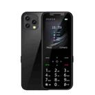 SERVO X4 Mini Mobile Phone, English Key, 2.4 inch, MTK6261D, 21 Keys, Support Bluetooth, FM, Magic Sound, Auto Call Record, Torch, Blacklist,GSM, Quad SIM (Black) - 1