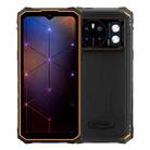 HOTWAV CYBER 13, IP68/IP69K Rugged Phone, 8GB+128GB, 10800mAh, 6.6 inch Android 14.0 Unisoc T606 Octa Core, Network: 4G, NFC, OTG (Orange) - 1