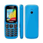 UNIWA E1803 Elder Keypad Phone, 1.77 inch SC6531E, LED Flashlight, 21 Keys, Network: 2G, EU Plug (Blue) - 1