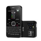 SERVO U700, 2.4 inch, MTK6261D, 58 Full Keyboards, Support Bluetooth, FM, NFC, Quick Dial, Flashlight, GSM, Quad SIM (Black) - 1