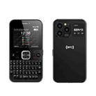 SERVO U700, 2.4 inch, MTK6261D, 58 Full Keyboards, Support Bluetooth, FM, NFC, Quick Dial, Flashlight, GSM, Quad SIM (Black) - 2