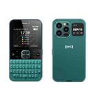 SERVO U700, 2.4 inch, MTK6261D, 58 Full Keyboards, Support Bluetooth, FM, NFC, Quick Dial, Flashlight, GSM, Quad SIM (Green) - 2