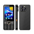UNIWA XS17 Feature Phone, 2GB+16GB, 3.5 inch Android 8.1 MT6737M Quad Core, Network: 4G, Dual SIM Card (Black) - 1