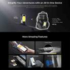 [HK Warehouse] Oukitel WP100 TITAN 5G Projector Rugged Phone, 16GB+512GB, 200MP Camera, Fingerprint Identification, 6.8 inch Android 14 MediaTek Dimensity 7300 Octa Core, NFC, OTG, Network: 5G (Black) - 12
