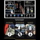 [HK Warehouse] Ulefone Armor 30, 12GB+512GB, Night Vision, IP68/IP69K Rugged Phone, 6.95 inch Android 15 MediaTek Helio G100 Octa Core, Network: 4G, NFC, OTG (Black) - 11