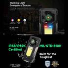 [HK Warehouse] Ulefone Armor 33 Rugged Phone, 12GB+512GB, 6.95 inch Android 15 MediaTek Helio G100 Octa Core, Network: 4G, OTG, NFC, LED Light (Black) - 9