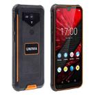 UNIWA F965 Pro Rugged Smart Phone, 6GB+128GB, 6 inch Android 13, MT6762 Octa Core, Network: 4G, NFC, PoC, SOS, EU Plug (Black+Orange) - 2