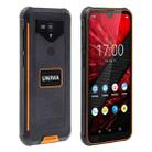 UNIWA F965 Pro Rugged Smart Phone, 6GB+128GB, 6 inch Android 13, MT6762 Octa Core, Network: 4G, NFC, PoC, SOS, US Plug (Black+Orange) - 2