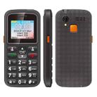 UNIWA M220 Elder Mobile Phone, 1.77 inch, 800mAh Battery, Network: 2G, SOS, LED Flashlight, FM, EU Plug (Black) - 1