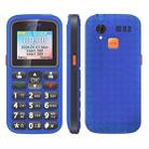 UNIWA M220 Elder Mobile Phone, 1.77 inch, 800mAh Battery, Network: 2G, SOS, LED Flashlight, FM, US Plug (Blue) - 1