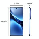 vivo X200 Pro, 16GB+512GB, Face ID / Screen Fingerprint Identification, 6.78 inch Android 15 Dimensity 9400 Octa Core, OTG, NFC, Network: 5G, Support Google Play (Sapphire Blue) - 2